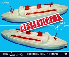 GEOBRA HANSEATIC WEISS PLASTIK