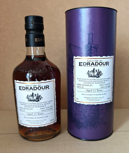 Edradour 30 jahre - 12,