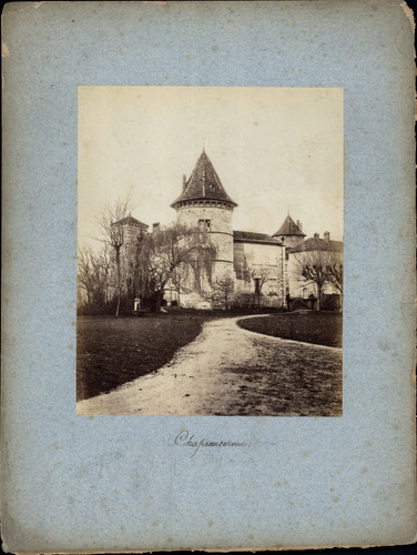 Frankreich vignieu château - frankreich,, vignieu,