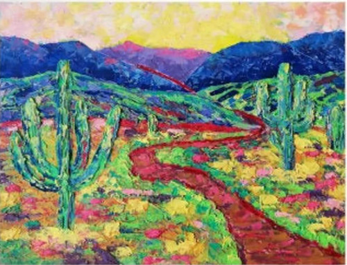 Abstrakt landschaft - abstrakt,
