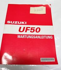 Suzuki UF 50 Estilete  2000 Original Werkstatthandbuch Wartungsanleitung deutsch