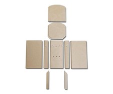 Feuerraumauskleidung für