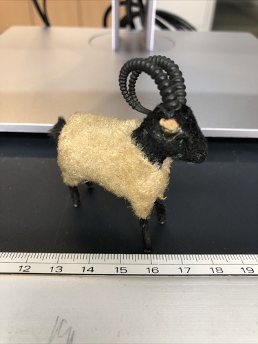 Krippenfiguren steinbock wolle - steinbock,