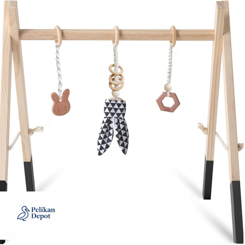 Spieltrapez holz baby - spieltrapez,