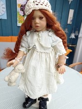 Annette Himstedt Künstlerpuppe "Tinka" - mit Zertifikat in OVP von 1997