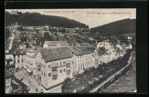 Ansichtskarte wildbad blick - wildbad,,
