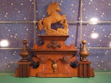 antik Möbel Schrank Aufsatz