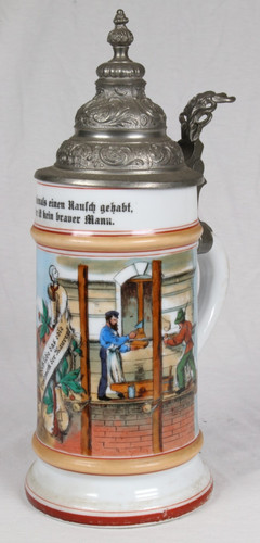 Zunftkrug maurer bierkrug - maurer,