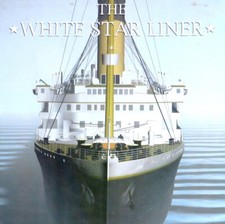 R.M.S. TITANIC = Altes Blechschild USA 1998 Schiff White Star Line DAVID CLARKE