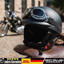 Motorradhelm Halbschalenhelm