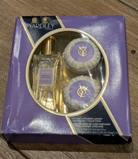 Vintage Geschenkset Yardley London Luxus Lavendel Seife + Eau De Toilette In OVP