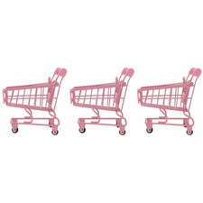  3 Pack Puppen Einkaufswagen
