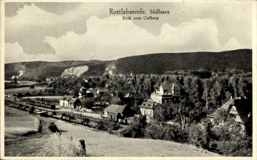 Rottleberode südharz - ak,