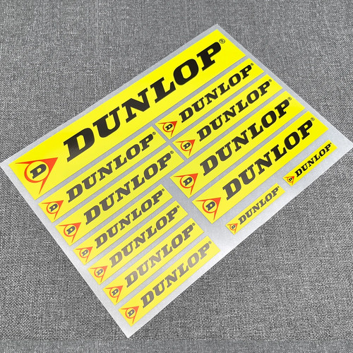 13pcs dunlop reifen aufkleber - dunlop,