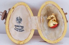 Faberge Ei 14K Gold Schwan