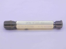 M15 X 1 6H METRIC THREAD PLUG