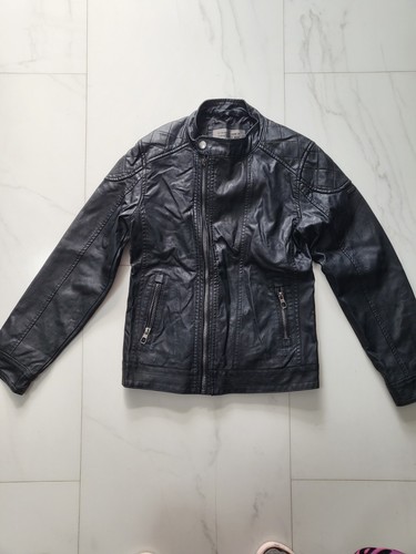 Mädchen lederjacke kunstleder - mädchen,