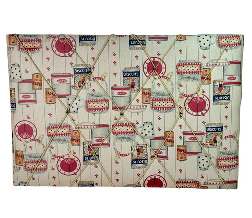 Vintage stoff notiztafel - vintage,