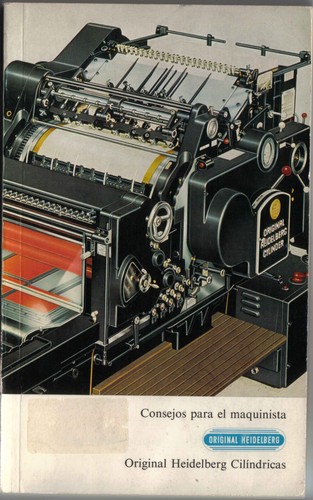 Heidelberg zylinder máquina - heidelberg,