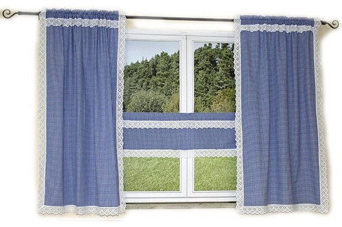 Gardine store set - store, 2