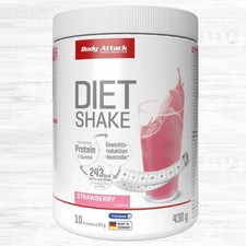 Body Attack Diet Shake 430g Dose 22,79 €/kg Diät-Mahlzeit Abnehmen Protein