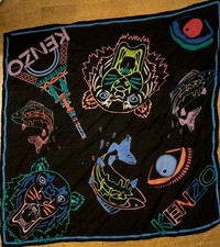 Kenzo Schal Tuch, Wolle