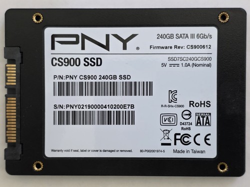 240gb pny cs900 5 sata - pny,