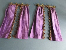 Gardinen und Zubehör- für die antike Puppenstube