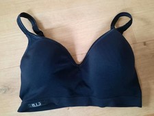 Mädchen Damen Sport BH Bustier schwarz von der Modemarke H.I.S in Gr. 80D TOP !!