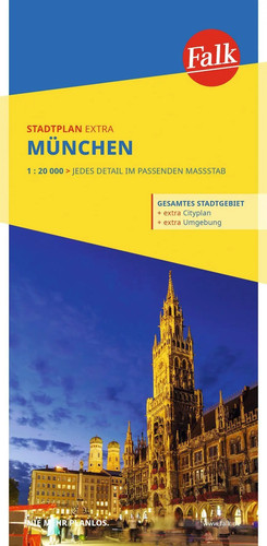Falk stadtplan extra münchen - falk,