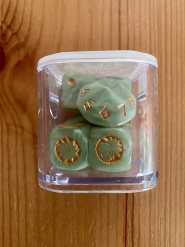 Blood bowl amazon - team, dice