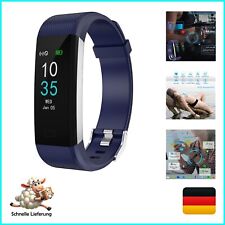LEBEXY Fitness Armband Schrittzähler, Fitness Tracker mit Herzfrequenzmesser ...