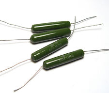 4x Draloric Draht-Widerstand 82 Ohm, 15 Watt, GDA-11/50, glasiert, NOS
