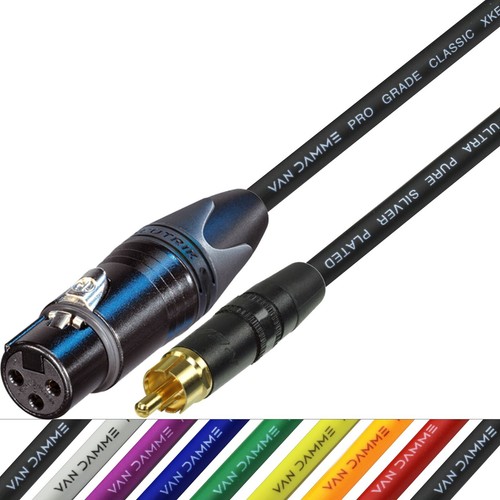 Buchse xlr auf - cinch, kabel