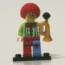 LEGO col004 Zirkus Clown mit Trompete col01-4 Minifigur Sammelfigur Serie 1 
