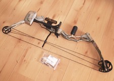 Compoundbogen  Bogen, BSW Chaser 2, Chaser II 65 lb, Köcher, Realtree