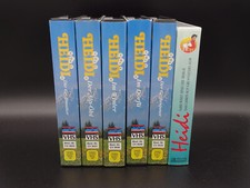 6x VHS Video I Heidi Filme I