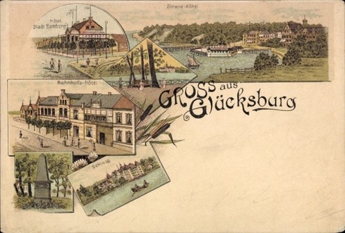 Litho glücksburg der - glücksburg, an