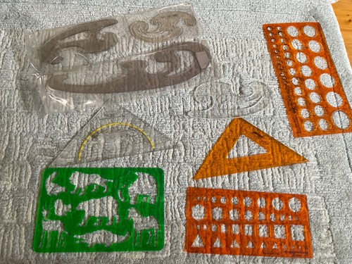 Rotring geodreieck schablonen - geodreieck,
