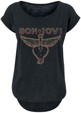 Bon Jovi T-Shirt Damen Heart &
