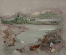 Gemälde Landschaft See