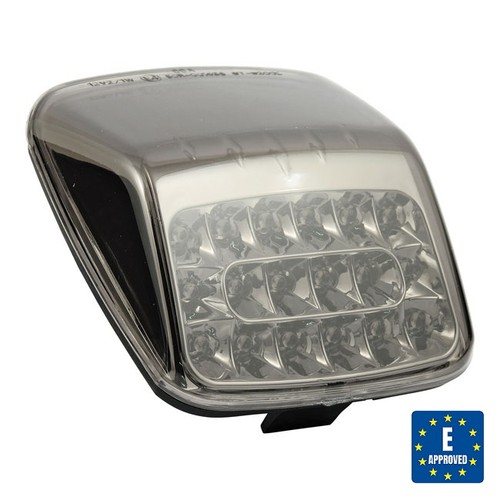 Led rücklicht grau getönt - led,