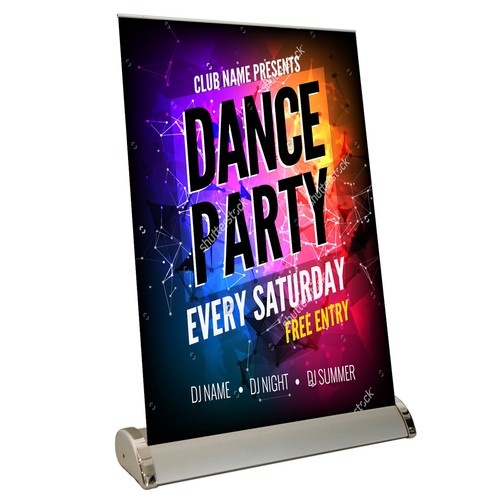 Roller banner ständer mini - banner,