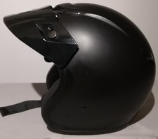 Motorrad-Jet-Helm, schw., gr