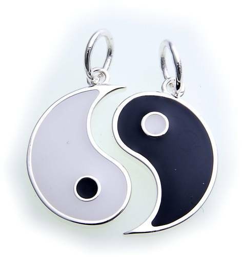 Anhänger ying yang - anhänger,