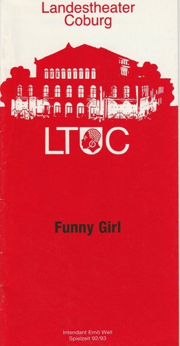 Programmheft funny girl - programmheft,