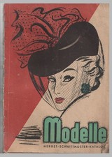 Teuber Modelle Herbst Schnittmuster Katalog genehm. franz. Militärregierung 1948