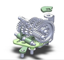 Venandi Simson* Getriebe KOMPLETT SERIE 4 Gang für M54 SR4-, -4 Habicht Sperber