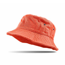 Orange Anglerhut aus