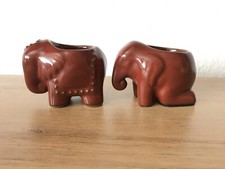 Partylite Teelichthalter Set Elefanten - Paar Afrika Savanne